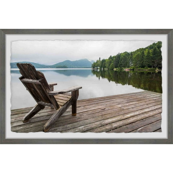 Marmont Hill Lone Chair Framed Wall Art