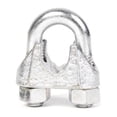 thumbnail image 1 of Clip para cables de acero forjado galvanizado Koch Industries de 1/4 pulgadas, 1 of 1