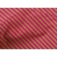 thumbnail image 4 of oneOone Cotton Poplin Fuschia Pink Fabric Stripes Quilting Supplies Print Sewing Fabric By The Yard 42 Inch Wide-YLA, 4 of 4