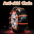 thumbnail image 4 of Redempat Increase Traction And Safe Drive With Durable Universal Car Tire Anti Skid Snow Mud Chain Versatile 1pcs 1Set, 4 of 6