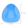 thumbnail image 2 of UPOUART Pans de Lit Robustes 1Pcs Plastique Bleu Adapté pour Personne Alitée, 2 of 7
