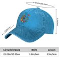 thumbnail image 5 of LGBT Pride Month Hat LGBT Love Sunflower Hat Gay Pride Lesbian Love Cap for Men Women Black, 5 of 8