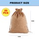thumbnail image 2 of Dinheiro Paquete de 12 Bolsas para Regalos de Fiesta - Mini Bolsas de Lona con Cordón para Regalos, Cumpleaños de Niños, Fiestas, 13 * 18 cm, 2 of 5