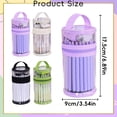thumbnail image 3 of Solivara Large Capacity Transparent Cylindrical Pencil Case For Student Exam Stationery Storage(A,6.89*3.54 in), 3 of 5