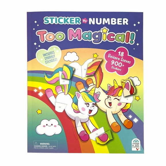 Sticker by Number Too Magical! (Paperback)