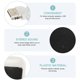 thumbnail image 3 of 2pcs USB Powered Wired Laptop Computer PC Speakers Portable Multimedia Stereo Speaker for Laptop PC Computer (White), 3 of 4