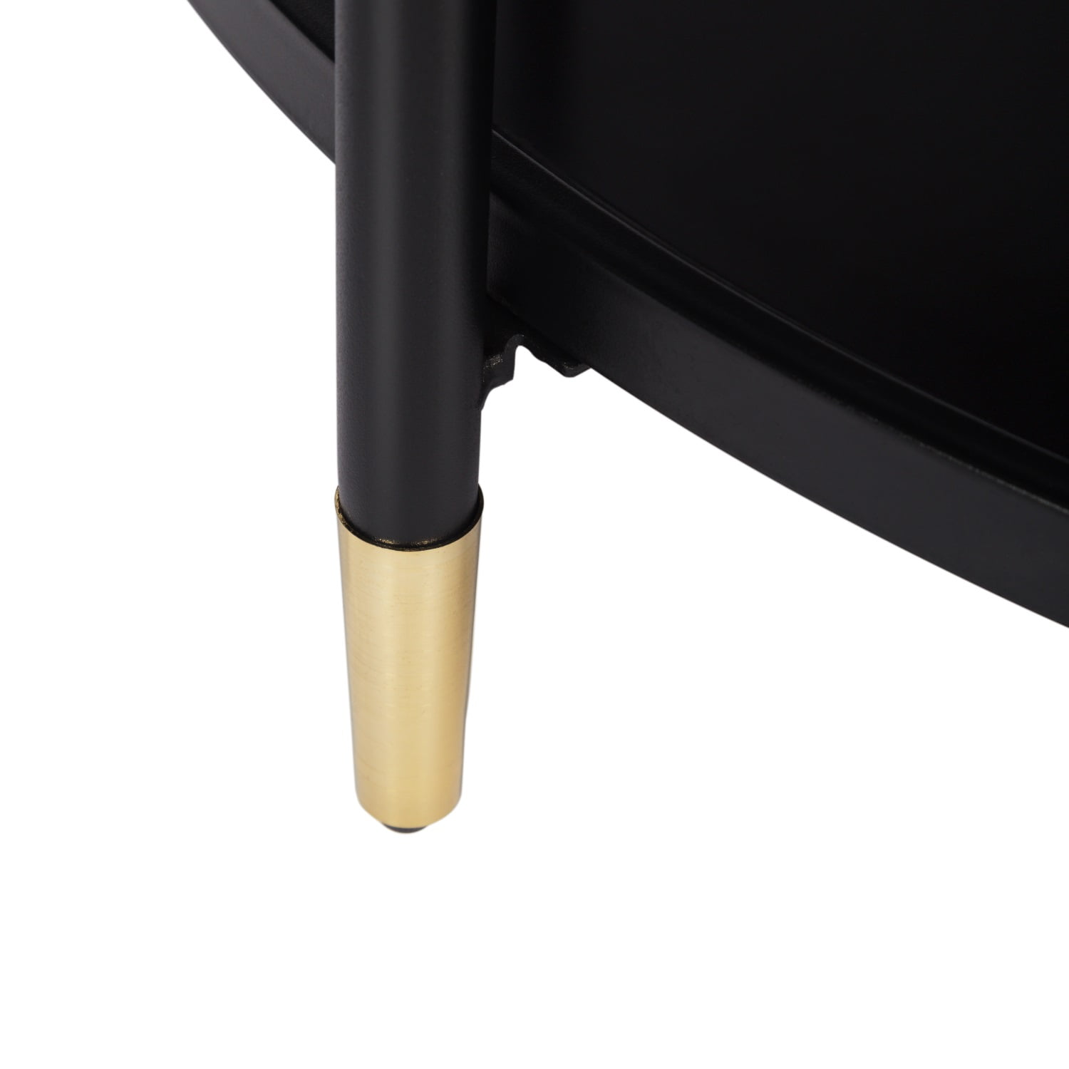 Kadyn 17.7" Round End Table, Glass Side Table for Living Room, Sofa Side End Tables for Small Spaces, Black Kadyn 17.7" Round End Table, Glass Side Table for Living Room, Sofa Side End Tables for Small Spaces, Black