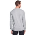 thumbnail image 2 of The Fruit of the Loom Adult ICONIC Long Sleeve T-Shirt - ATHLETIC HEATHER - S, 2 of 2