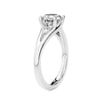 thumbnail image 3 of IGI Certified 5 Carat Radiant Shape Lab Grown Diamond Engagement Ring | 14K White Gold | Erica Swan Split Shank Diamond Ring | FG-VS1-VS2 Quality Friendly Diamonds, 3 of 6