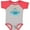 Baseball Heather and Red, variant on Inktastic Pensacola Florida Boys or Girls Baby Bodysuit
