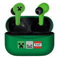thumbnail image 1 of Audífonos In-ear Bluetooth 5.3 OTL Minecraft Gamer Inalámbricos Eo Safe Imports Verde, 1 of 4