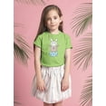 thumbnail image 2 of Cute Bunny Deer Cat Stack T-Shirt Juniors -Image by Shutterstock,  Medium, 2 of 4