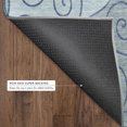 thumbnail image 6 of Addison Rugs Mayfield Premium Machine Washable Transitional Spiral Sky Rectangle Rug, 3' x 5', 6 of 8