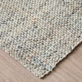 thumbnail image 5 of Feizy Naples Transitional Solid, Ivory/Tan/Gray, 2' x 3' Accent Rug Stain Fade Resistant Handmade Casual Stripes Floor Rug for Living room Bedroom, 5 of 12