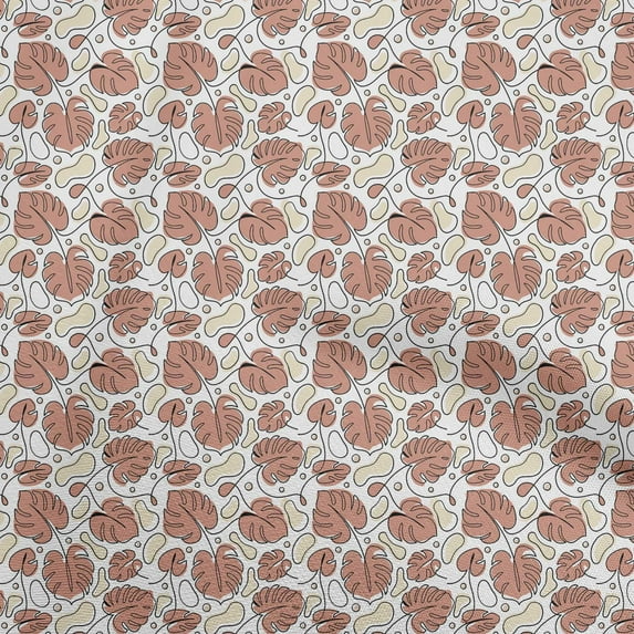 oneOone Velvet White Fabric Ocean Underwater Life Craft Projects Decor Fabric Printed By The Yard 58 Inch Wide