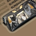 thumbnail image 4 of 3D Custom Maine Coon Bros Windshield Sunshade Universal Fit Cars Suv Truck, 4 of 5