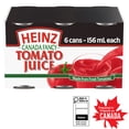 thumbnail image 1 of Heinz Tomato Juice 6X156ML, 1 of 9