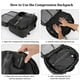 thumbnail image 2 of Mochila VacPack de compresión al vacío impermeable negra TLANGP, 2 of 7