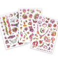thumbnail image 2 of Nebulous stars : Temporary Tattoos - Pink (Bilingual), 2 of 3