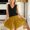 Yellow, variant on Endives Women's Shorts Solid Color Loose Summer Bermuda Short Knee Length Elastic Waist Beach Lounge Workout Casual Long Short Wide Leg Shorts