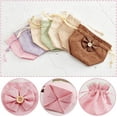 thumbnail image 4 of Drawstring Gift Bag 7 Pcs Gift Bags Reusable Small Drawstring Jewelry Sachet Bags Suitable for Diy Craft Bulk with Wedding Party Gifts Christmas Holiday Decorations, 4 of 6