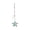 F, variant on Ocean Style Wooden Wall Hanging Blue White Stripe Fish Seahorse Starfish String Decor Mediterranean Theme for Bathroom Balcony Fishing Net Backdrop
