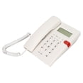 thumbnail image 3 of Wired Desktop Phone, K010A-1 Multiple Function Desktop Corded Telephone Professional  For Office Black,White, 3 of 8