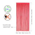 thumbnail image 4 of Cortina con cuentas YaoYue para puerta, borlas, cuentas, color rojo vino, 4 of 7