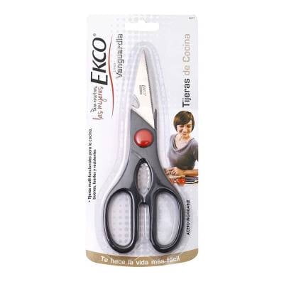 Tijeras de Cocina Ekco Acero Inoxidable Negro