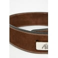 thumbnail image 4 of GW 4-inch Leather Lever Belt - Brown, 4 of 6