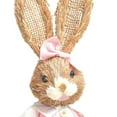 thumbnail image 4 of Artificial Straw Cute Bunny Standing Rabbit decor easter bunny stuffed Home Garden Decoration B, 4 of 9