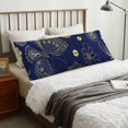 thumbnail image 6 of Naloa Vintage Golden Butterfly Super Soft 20x60 Body Pillow Case,Long Side Hidden Zipper（PILLOWS ARE NOT INCLUDED）, 6 of 6