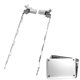 thumbnail image 2 of White Reemplazo del conjunto de bisagras de pantalla Lcd izquierda derecha del ordenador portátil para Lenovo Thinkpad T420, 2 of 4