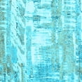 thumbnail image 1 of Ahgly Company Indoor Square Oriental Light Blue Industrial Area Rugs, 8' Square, 1 of 4
