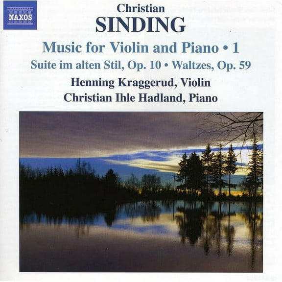 Henning Kraggerud - Music for Violin & Piano 1 - Music & Performance - CD