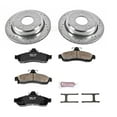 thumbnail image 3 of PowerStop Rear Z23 Evolution Sport Carbon-Fiber Ceramic Brake Pad and Drilled & Slotted Rotor Kit Fits: CHEVROLET Select Models K5064, 3 of 10