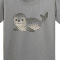 thumbnail image 4 of Inktastic Adorable Seal Illustration Cute Animal Art Youth T-Shirt, 4 of 5
