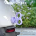 thumbnail image 4 of Car Wind Up Key Sticker, 3D Cute Clockwork Wind Up Key for Car Back and Bla, 4 of 8