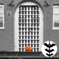 thumbnail image 4 of Murciélago de cortinas de Halloween, cortinas de puerta con flecos de aluminio, cortina de puerta con decoración de murciélagos para fiesta de Halloween, 4 of 5
