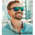 thumbnail image 5 of KALIYADI Polarized Sunglasses for Men and Women,Classic Square Sun Glasses with UV Protection for Driving Fishing, 5 of 9