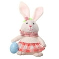 thumbnail image 3 of veasfak Easter Rabbit Sculpture Cartoon Easter Rabbit Figures for Table Holiday Home Girl, 3 of 9