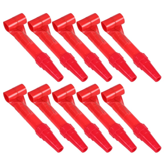 WORGEOUS 50pcs Party Blowout Noisemakers Party Blowers Birthday Cheer Props Frog Lizard Whistles for Kids Birthday Party Supplies