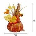thumbnail image 2 of Zeeyh Halloween Decoration Gnomes,Home Decorative Cartoon Faceless Dolls,Indoor Decor Hallway Cute Fabric Dwarf Ornament Toy,15CM Sun Flower Curved Melon Ornament, 2 of 9