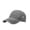 Gray, variant on Men's Washed Distressed Cotton Baseball Cap Dad Hat Solid Color Ripped Vintage Casual Outdoor Caps Yellow