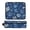 Coral Reefs and Seashells Pattern, variant on Hair Tool Organizer Bag with Heat Resistant Mat Removable Travel Storage Case for Hot Air Brushes Curling Irons Coral Reefs and Seashells Pattern