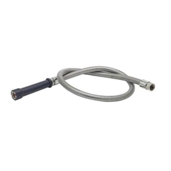T And S Brass Eb-0044-H Hose, 44" Flexible Stainless Steel (Blue Handle)