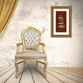 thumbnail image 3 of Pied Piper Creative 9x14 Gold Ornate Wood Framed with Double Matting Museum Art Print Titled - Pressed I, 3 of 4