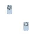 thumbnail image 1 of Moyic mini ventilador de aire de mano ajustable 4W ventiladores de refrigeración de escritorio portátiles recargables soporte de teléfono de Azul 2piezas Moyic CBP215032, 1 of 5
