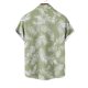 thumbnail image 5 of Mens Casual Manga Corta Botón Abajo Camisas Turndown Cuello Hawaii Impresión Botón Camisa Cardigan, 5 of 5