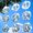 3 pack of 9 pieces, variant on Round Reflective 3D Wind Spinner Bird Deterrent, Hanging Mirror Bird Repellent Discs to Scare Pigeons Woodpeckers for Yard Orchard Patio Outdoor Decor